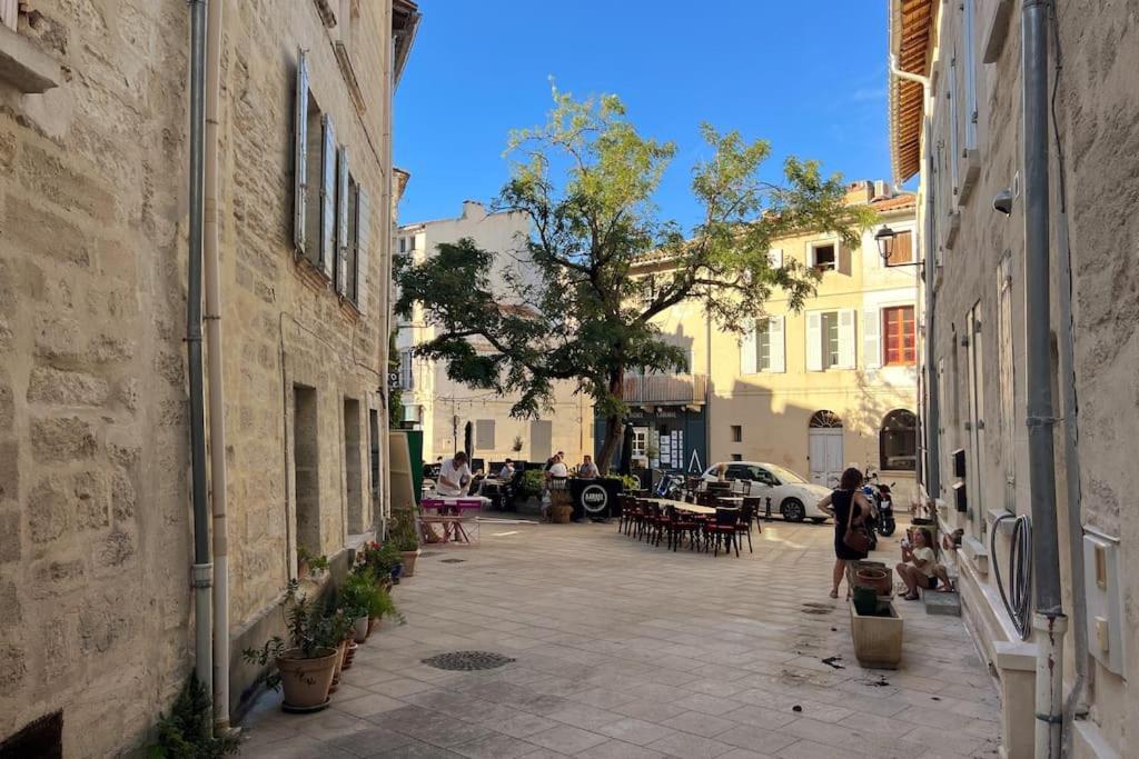 Ferienwohnung Le Figuier - Clim - Wifi Villeneuve-lès-Avignon Exterior foto